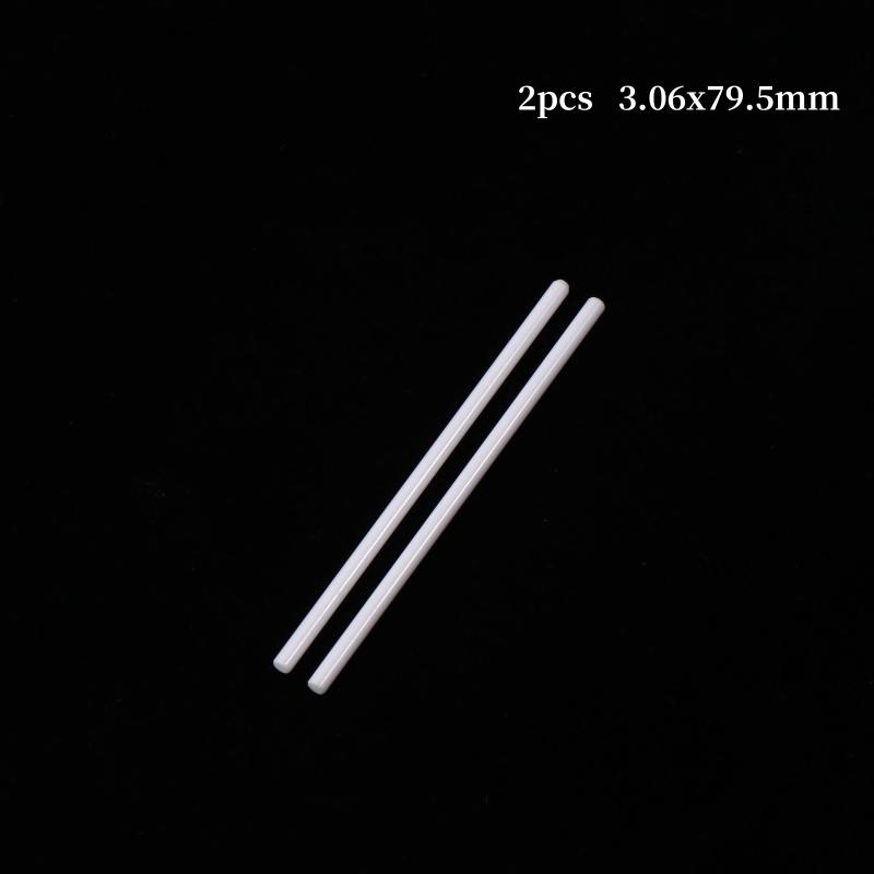 2Pcs Ceramic Shaft Submersible Pump Rotor Shaft Solid Wear-Resistant Insulation Parts Diameter 2.5Mm-6Mm Accessories