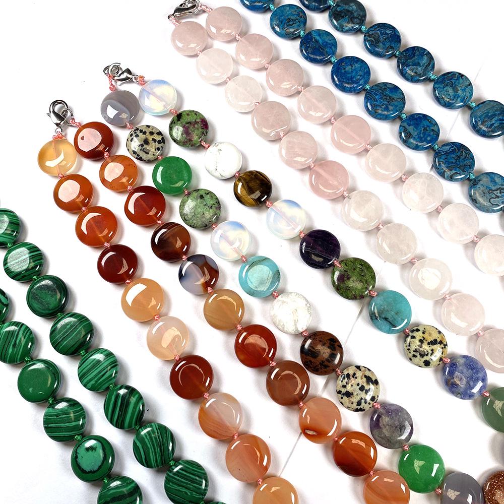 Бусины из полудрагоценных камней