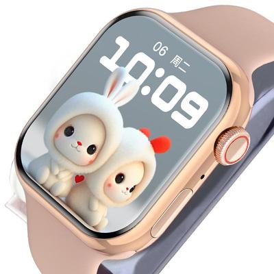 Новые умные часы для мужчин и женщин для Apple Series Watch 9, всегда отображающие температуру тела, BT Call NFC, умные часы для Apple Android