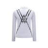 ANEW GOLF Women Signature Logo Hybrid Long T-Shirt_Wh