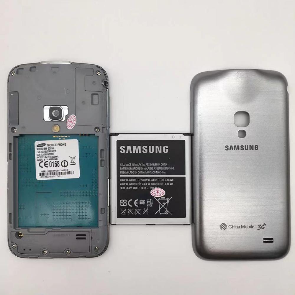Восстановленный мобильный телефон Samsung Galaxy Beam2 G3858 с 1 SIM