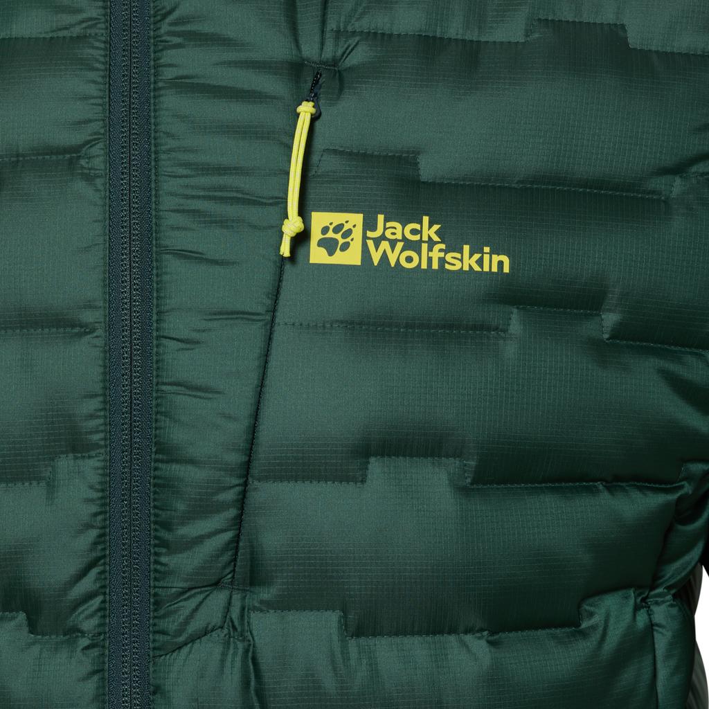Jack Wolfskin Passamani Down M Jacket, Mens Green Jacket