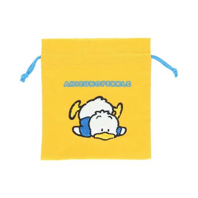 Sunstar Stationery Утенок Пеккл Персонажи Sanrio Товар Мешок-мешок с вышивкой Сагара S2340836