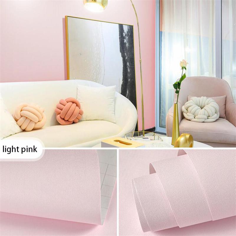 10 м макарон чистый цвет утолщается ПВХ DIY гостиная пленка самоклеящаяся настенная бумага водостойкая настенная наклейка декоративная