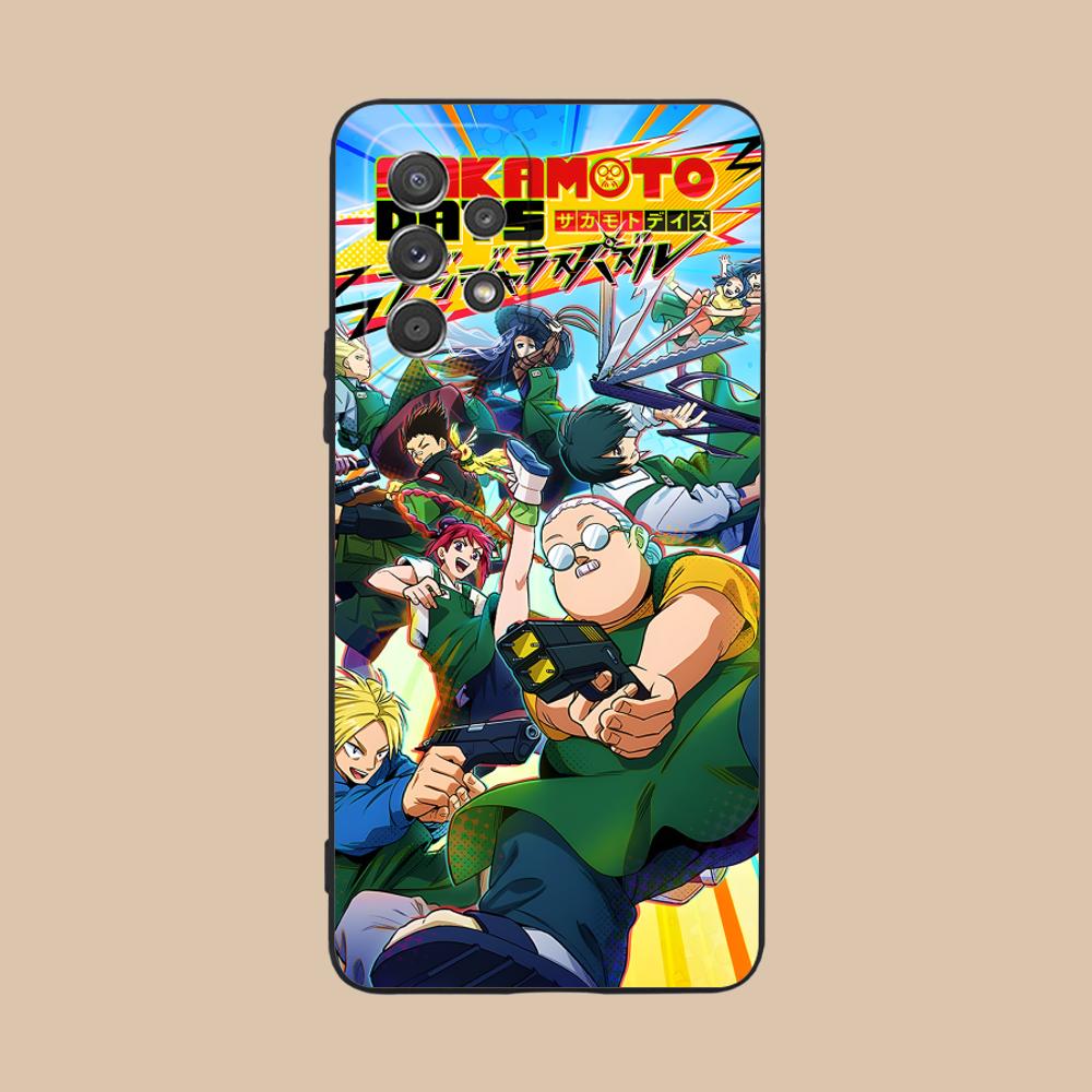 Sakamoto Days Mobile Phone Case for Samsung Galaxy A56 55 54 53 52 51 36 35 34 23 16 15 5G Colorful Cover Pretty Cover Luxury