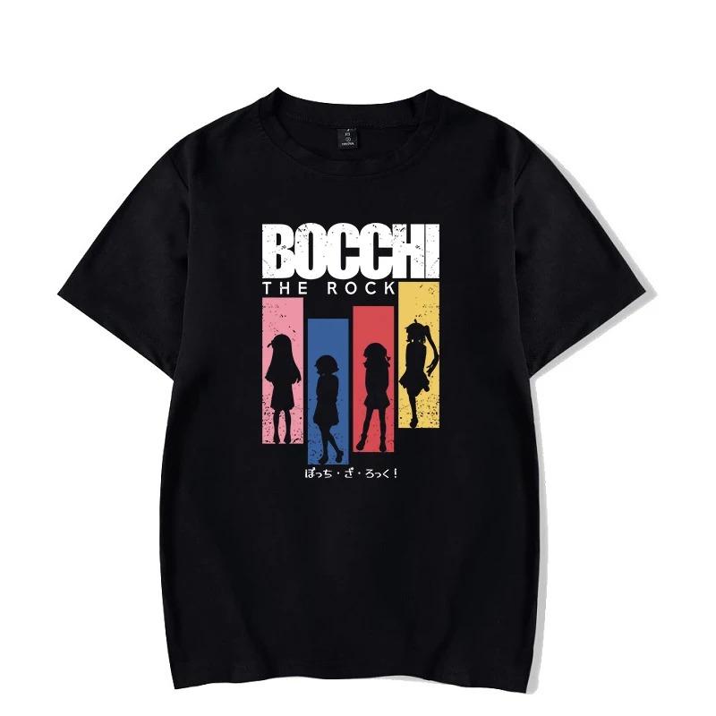 Классическая Специальная Выпуск Bocchi the Rock Готоу Хитори Манга Аниме Футболка Удобная Хип-Хоп Узор Короткий Рукав Футболка