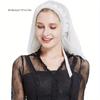 Bride Lace Veil Head Covering Veil Headwear Display Your Wedding Outfit