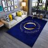 Golden Ring with Elvish Design suitable as a non-slip mat for the living room or bedroom sofa