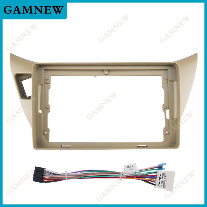 9 Inch Car Frame Fascia Adapter For Mitsubishi Lancer IX GLX 2002-2007 Android Radio Dash Fitting Panel Kit