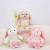 Rabbit Doll Small Fresh Plush Toy Floral Skirt Cute Rabbit Doll Soothing Gift