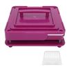 100 Holes Empty Capsule Plate Capsule Powder Filler Plate Capsule Manual Filling ToolPurple