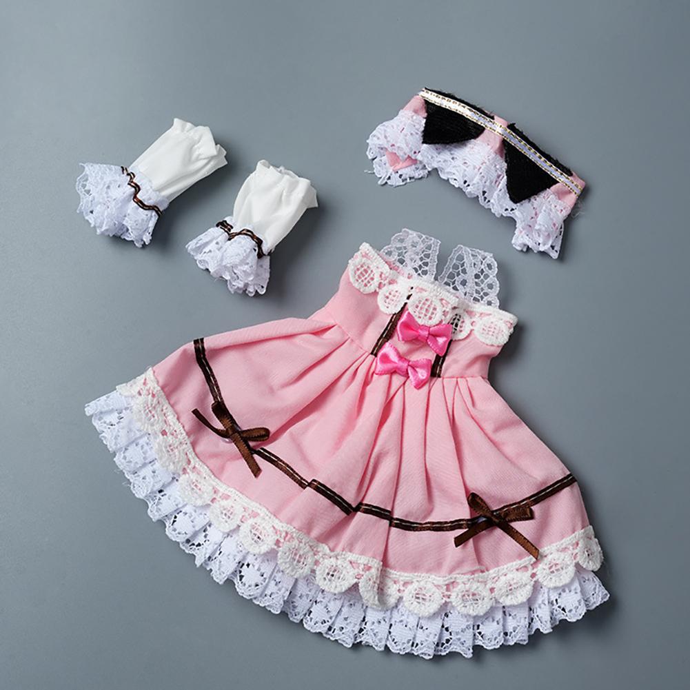 Одежда для кукол для 1/6 Bjd Одежда Куклы Платье Игрушка Кукла для девочки Подарок Подбор цвета Толстовки Аксессуары для кукол
