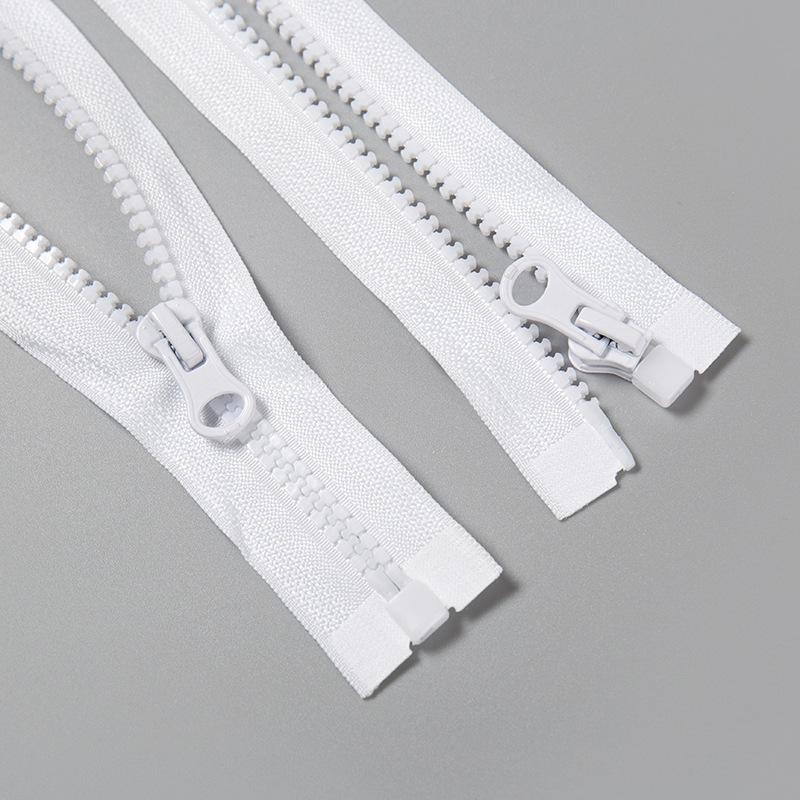 5# Спиральные молнии из смолы Портной Цветная молния с открытым концом DIY Ручная работа Пуховик Пальто Одежда Швейные аксессуары