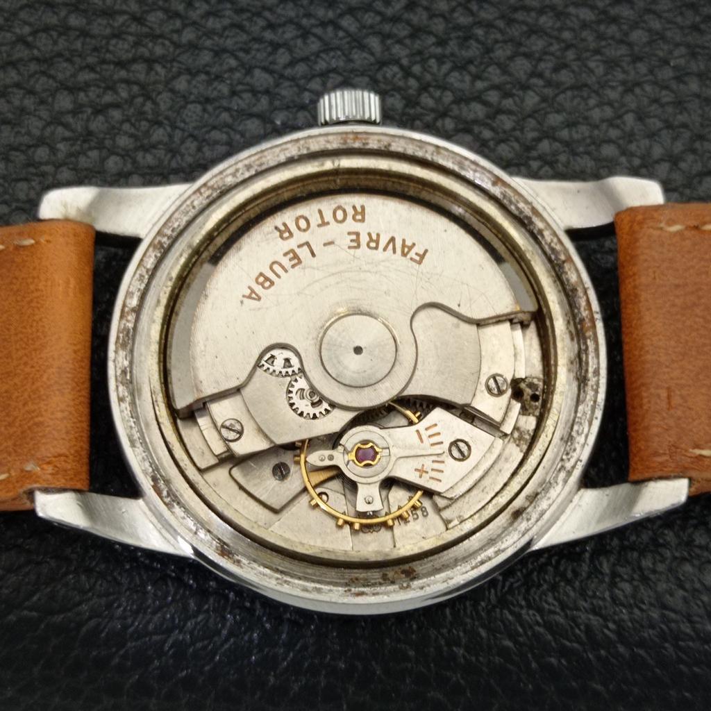 Б/У SWISS FAVRE LEUBA GENEVE DAYMATIC МУЖСКИЕ ЧАСЫ С БЕЛЫМ ЦИФЕРОМ a432154-2