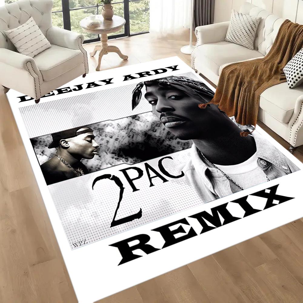 Квадратные ковры Dj Ardy Tupac Remix — отличный выбор для гостиных, спален, домашнего декора и в качестве подарков.