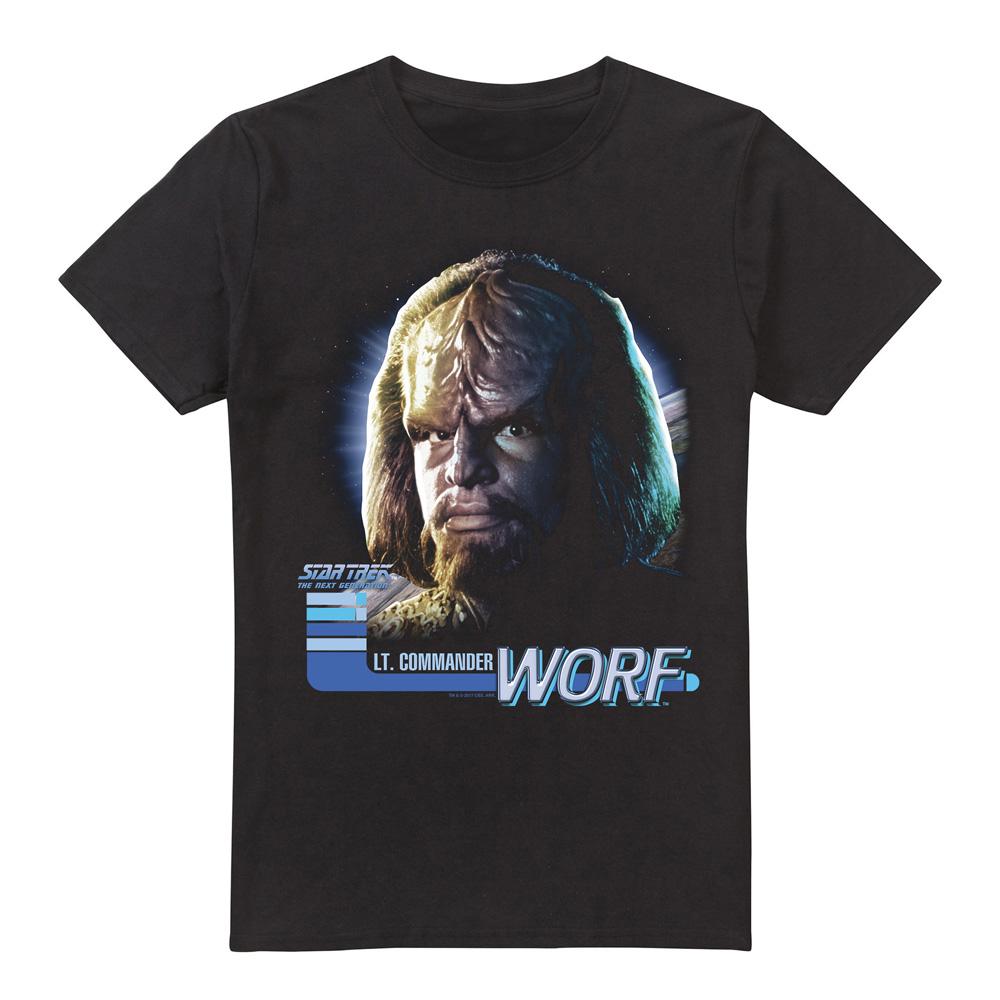 Star Trek Mens The Next Generation Worf T-Shirt