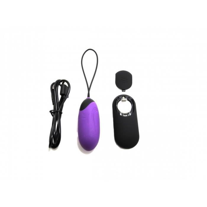 Masturbateur - MEN - Virgite-Egg G3 - Violet - 7 Modes de Vibration - Rechargeable à Distance