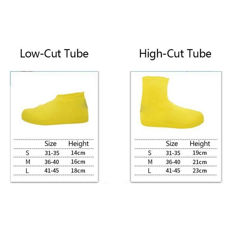 Disposable Latex Wear-resistant Rain Protector Waterproof Boot Overshoes Non Slip Portable Shoe Covers Elastic