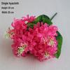 Silk Fake Flower Bouquet for Living Room or Dining Table Decor - Plastic Dried Flower Bonsai Ornaments