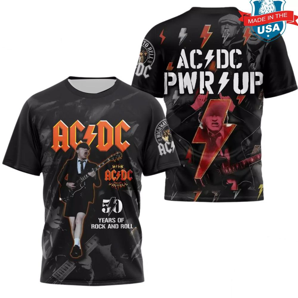 Летняя мужская одежда, футболка с рок-группой AC/DC, 3D-принт, детские футболки с коротким рукавом для мальчиков, модные повседневные рубашки с круглым вырезом в стиле хип-хоп
