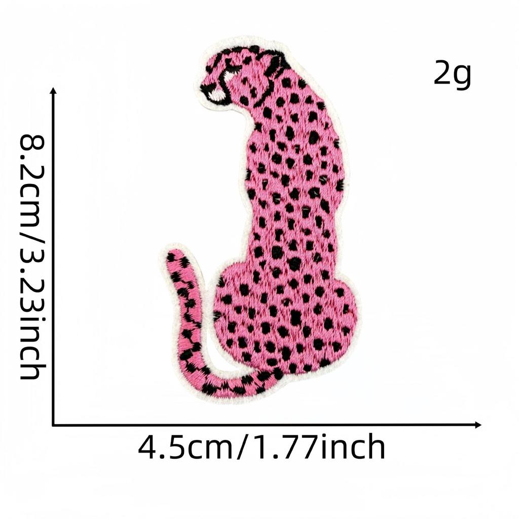 Мультяшная розовая серия вышитая нашивка бантик цветок аппликация аксессуары для одежды с термоклеем