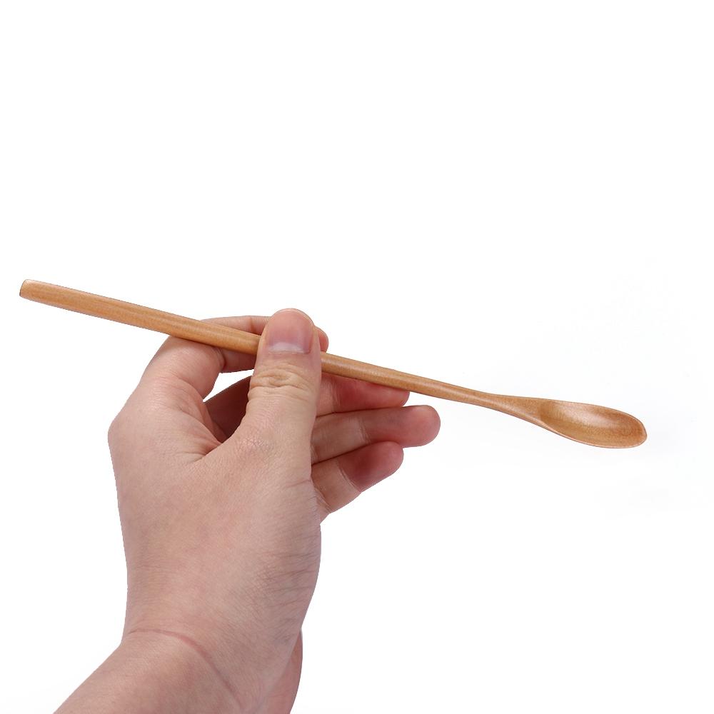 Прочные кухонные принадлежности Помешивание Длинная ручка Столовые приборы Ложка для меда Кофейная ложка Чайные ложки