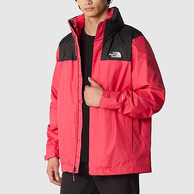 THE NORTH FACE Jackets Men's Red Black Stand Collar Moderate Other Nf00cg55oob
