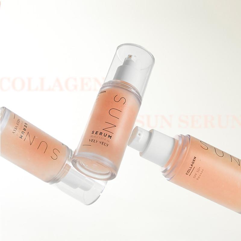 VELY VELY Солнцезащитная сыворотка с коллагеном SPF 50+ PA++++ 30 мл