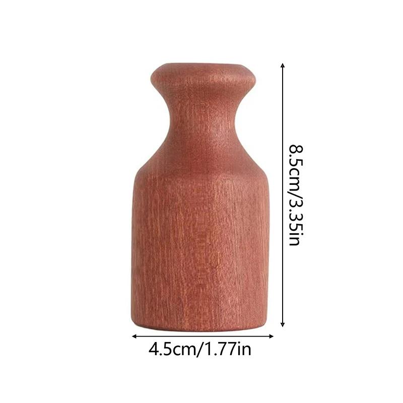 1 шт. Новая ваза из черного дерева для гостиной, ваза для сухих цветов, растения, горшок из цельного дерева, домашний офис, украшение стола, аксессуары