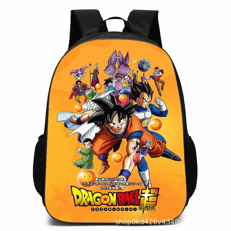 Рюкзак Dragon Ball 2 Анимированные персонажи Детский ранец для начальной школы 1-3-6 класс Сумка для компьютера