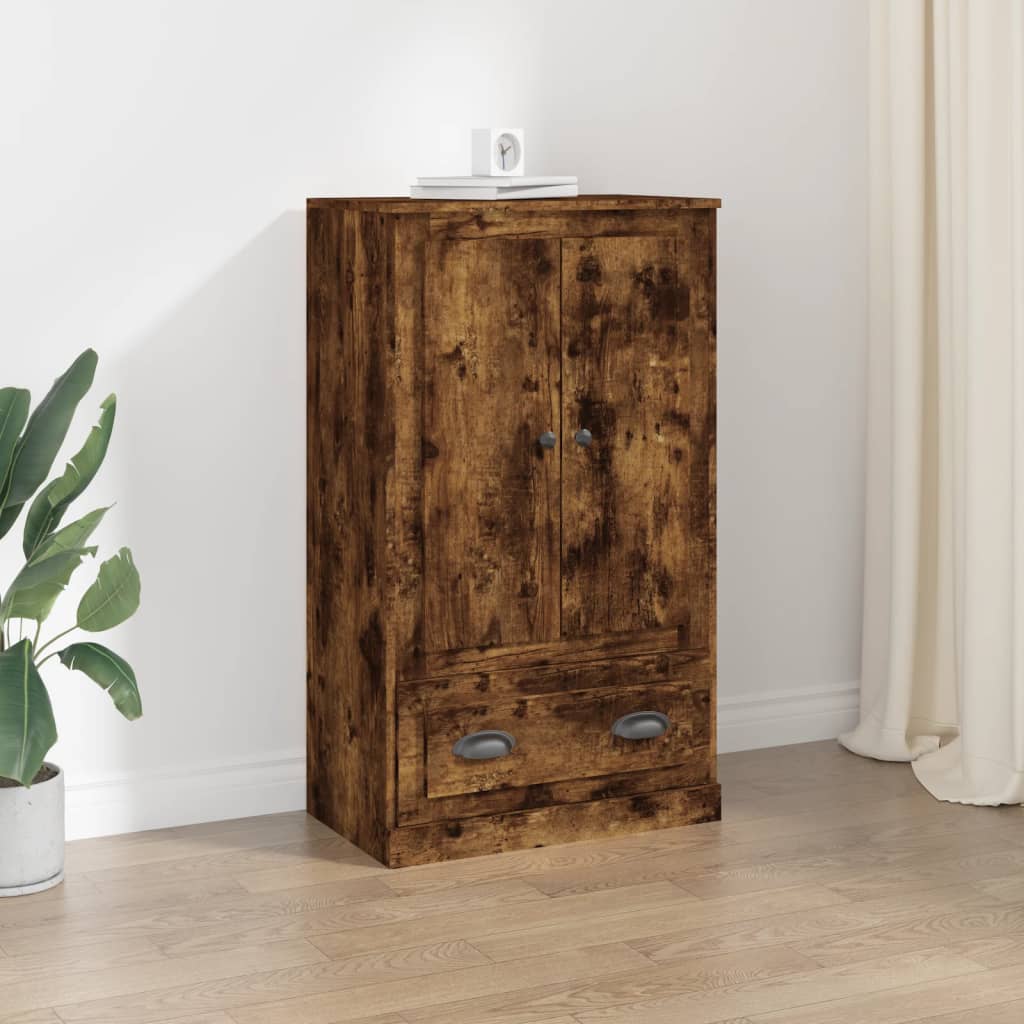 Highboard Smoked Oak 60 x 35.5 x 103.5 cm Particleboard