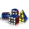 Qiyi 3x3 Шестеренчатая Пирамида/Цилиндрическая Креативная Форма Цилиндр Сфера Скоростной Магический Куб Шестеренчатый Образовательная Игрушка Подарки Головоломка Cubo Magico