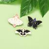 3 Pieces Cartoon Butterfly Moth Enamel Pins Jewelry Steampunk Decoration Brooches for Bags