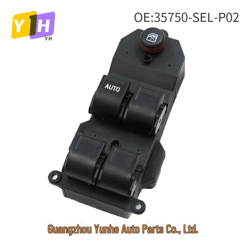 35750-SEL-P02 Переключатель стеклоподъемника для Honda Fit и Civic
