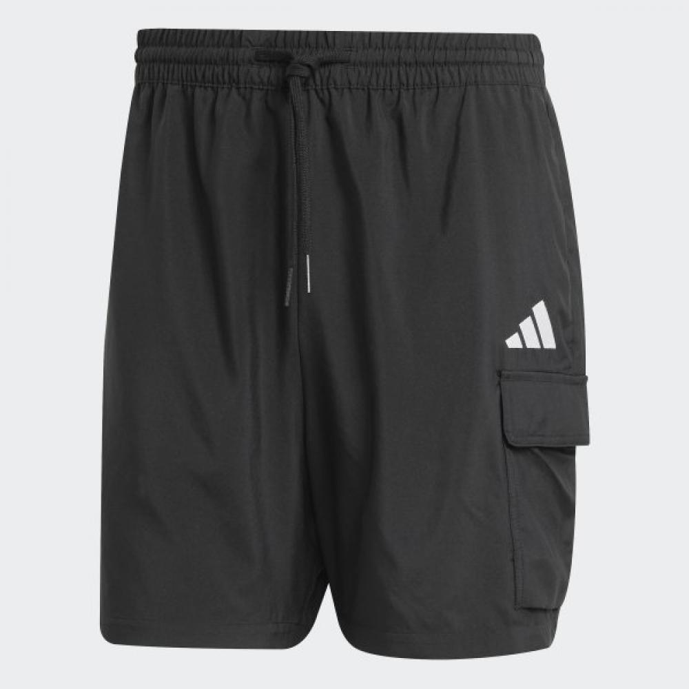 Adidas Unisex Essentials Small Logo Cargo Chelsea Shorts Daily Woven Shorts