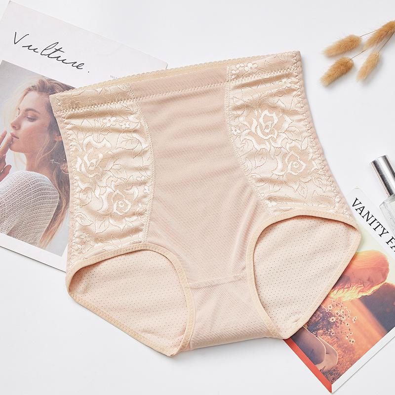 Pelvic Pants Abdominal Underwear Women Lace High Waist Fat Burning and Slimming After Childbirth Bodybuilding Pants Waist Pants