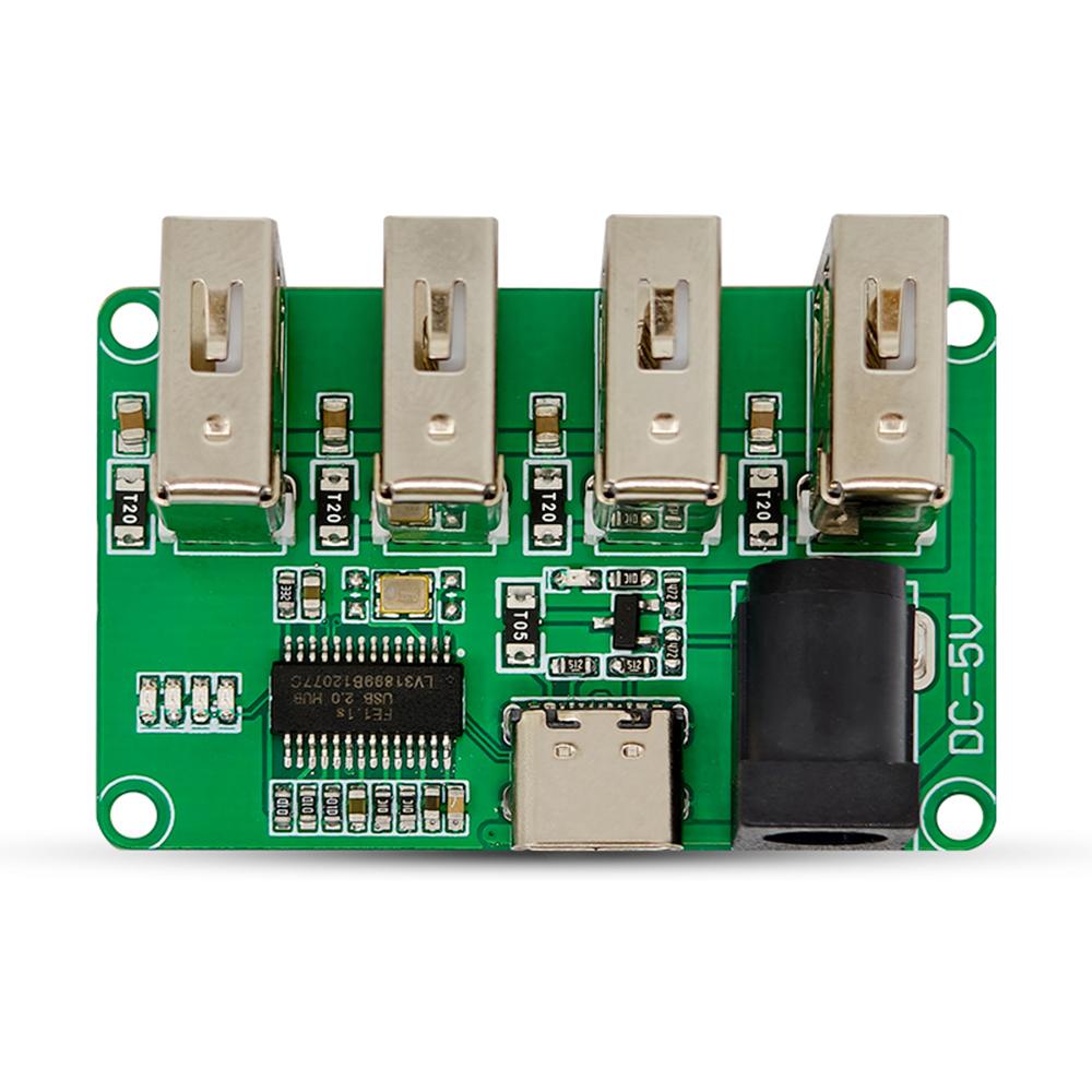 DC 5V USB 2.0 HUB 1 to 4 HUB Module FE1.1S Chip Transmission Speed 480Mbps For Keyboard Mice Portable Hard Drive Card Reader