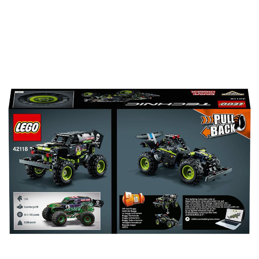 LEGO Technic Monster Jam(р) Могильщик(р) 42118