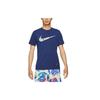 X Kelly Anna London Limited Edition Graphic Print Short-Sleeve T-Shirt Men Tops Blue CZ9882-492