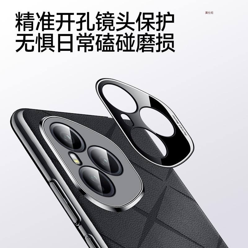 Применимо к чехлу для мобильного телефона Honor 400Pro гальваническое покрытие всестороннее honor200 противоударный деловой 300 Инфлюенсер 100 мужской кожаный чехол