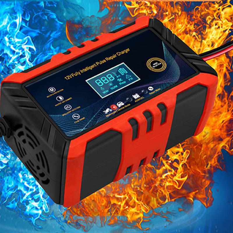Умное зарядное устройство 12 В 6 А для аккумуляторов автомобилей и мотоциклов