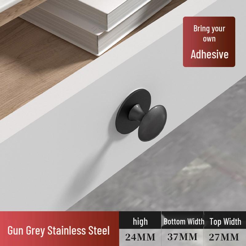 Современная минималистичная ручка без сверления для шкафов и гардеробов