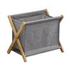 Cotton Linen Japanese Clothes Hamper Foldable Dirty Clothes Organizer Laundry Basket  Closet