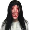 Long Hair Demon Latex Mask