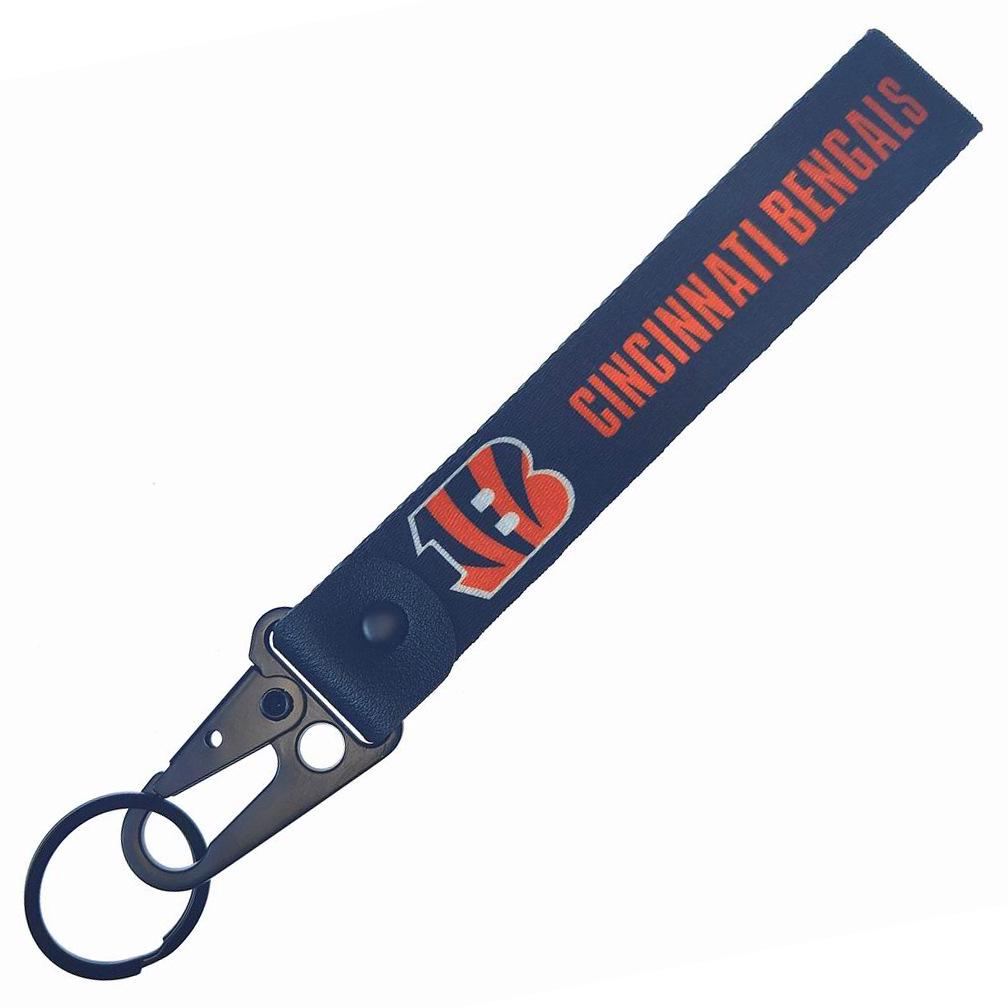 Exclusive NFL Football Short Phone & Key Wrist Strap Lanyard