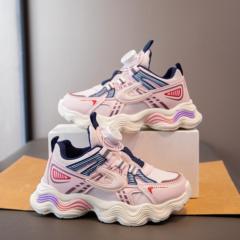 2025 Autumn New Kids Sneakers Fashion Versatile Girls' Casual Shoes Soft Soled Boys' Shoe Comfort Breathable Girls Sports Shoes