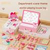 Энди Департамент Доктор Головоломка Игрушка Детская Клиника Ролевые Игры Детский Сад Семейный Набор Для Девочек