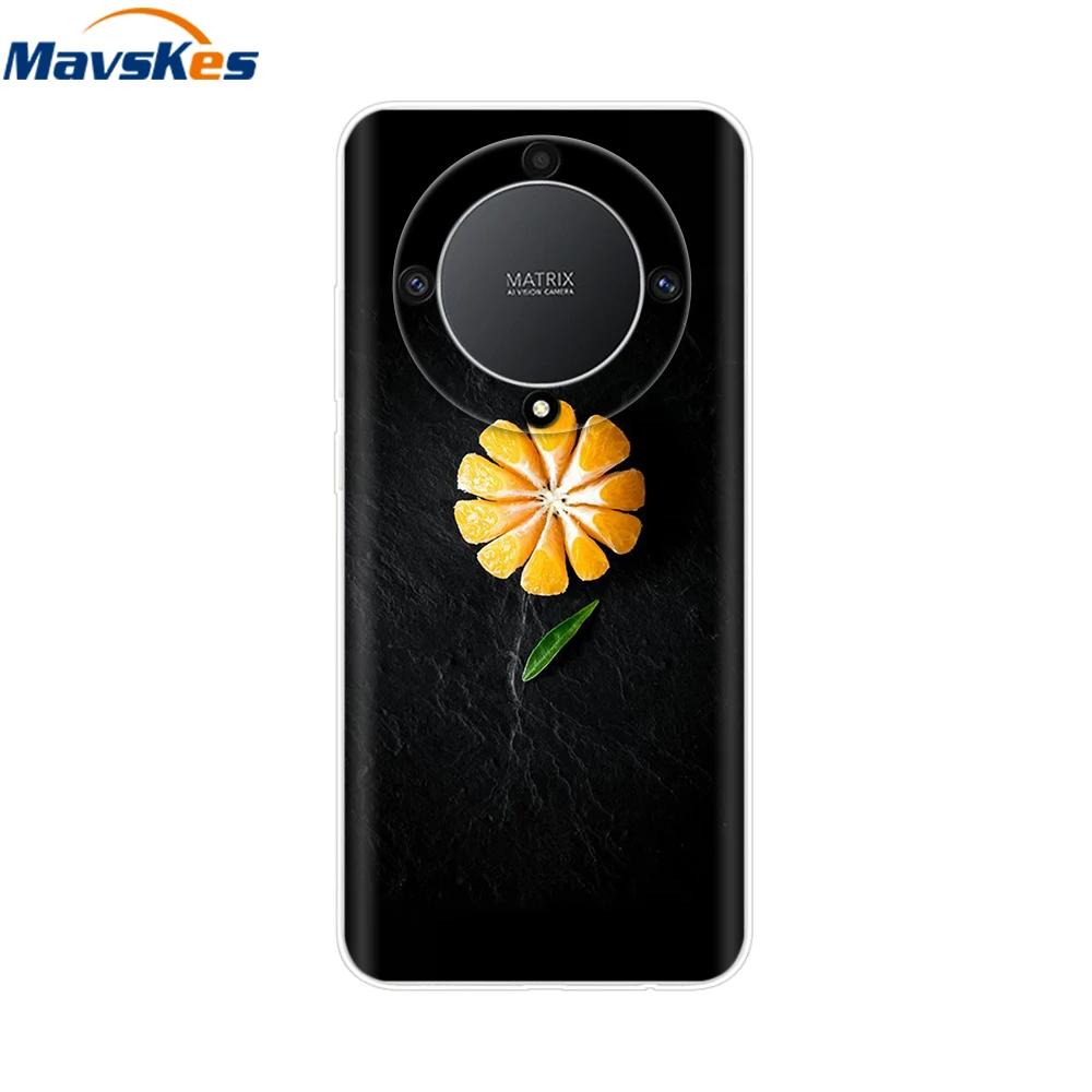 Мягкий чехол для Honor Magic6 Lite TPU Силиконовый чехол для телефона для Honor X9b x9a Magic 5 6 Lite 5G Защитная оболочка Задняя крышка Fundas