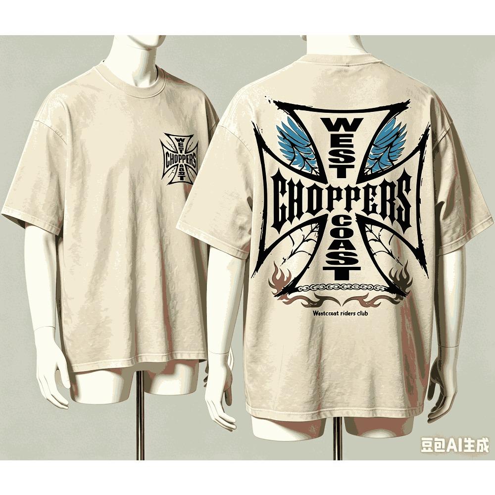 West Coast Choppers for Fan Gift T-shirt Men Women Harajuku Oversized Unisex Short Sleeve Streetwear high quality Couples Classic soft Retro Fashion