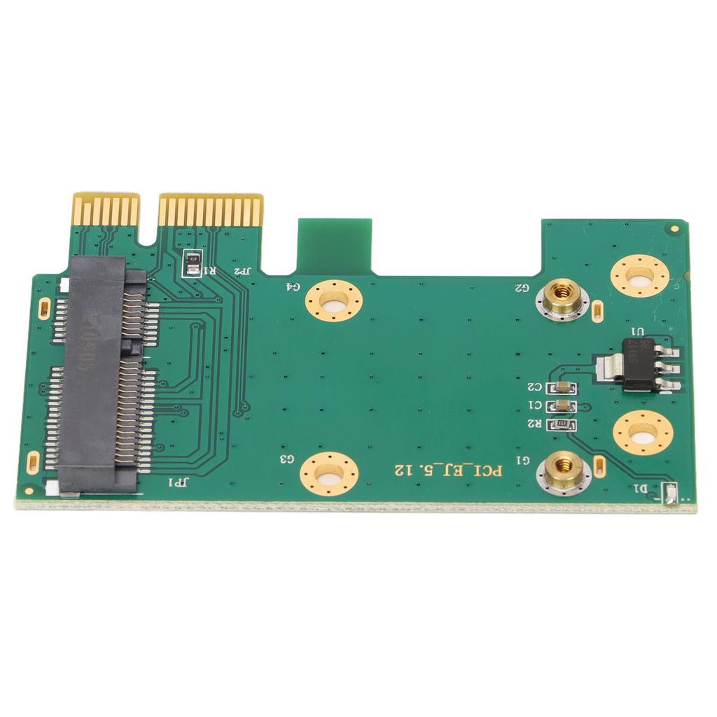 Mini PCIE To PCIE Fine Workmanship Simple Operation Lightweight Portable PCB Material Net Card Adapter